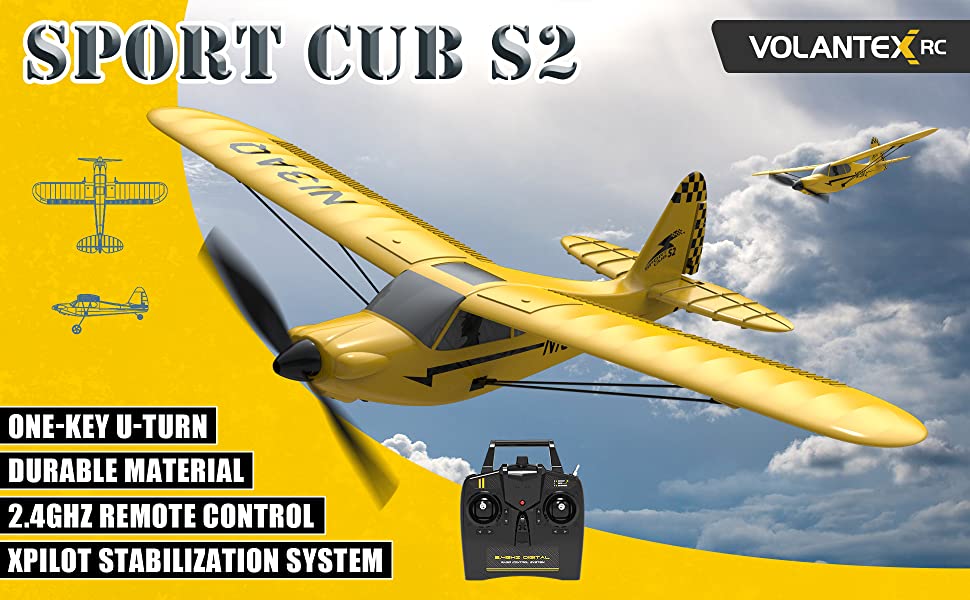 VOLANTEXRC 3CH Sport Cub S2