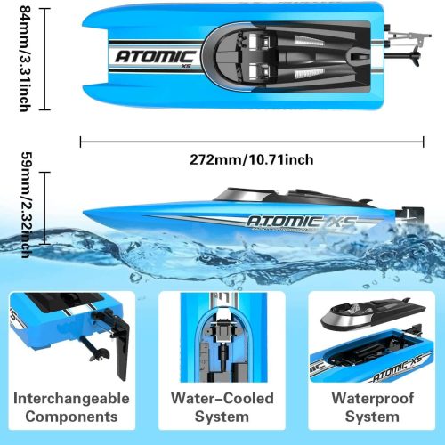 79505 atomic XS rc boat