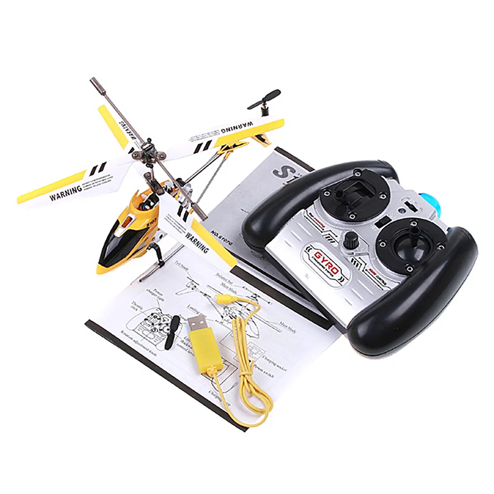 3CH Remote Control Helicopter Built-in Gyro Double-Deck Propeller With Flashlight RTF