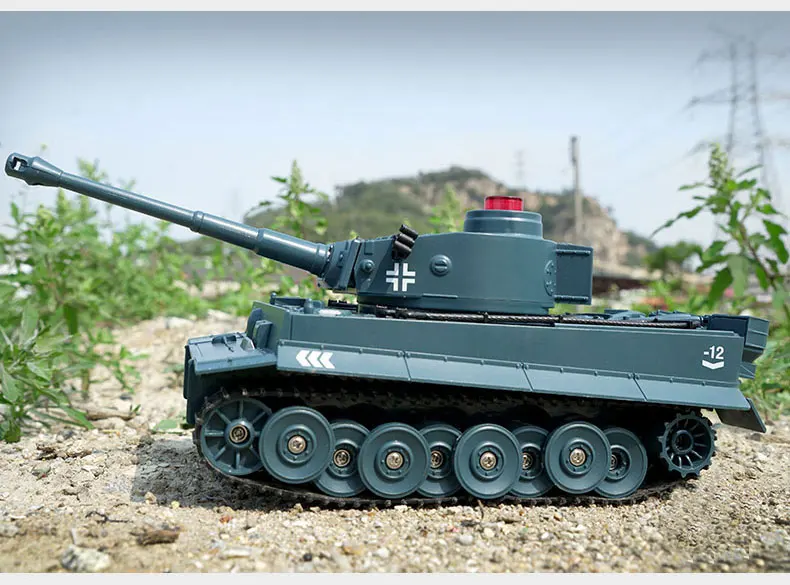 JJRC Q85 RC Tank Model, 2.4G Remote Control Programmable Crawler Tank, Sound Effects Military Tank 1/30 RC Car Toy for boys