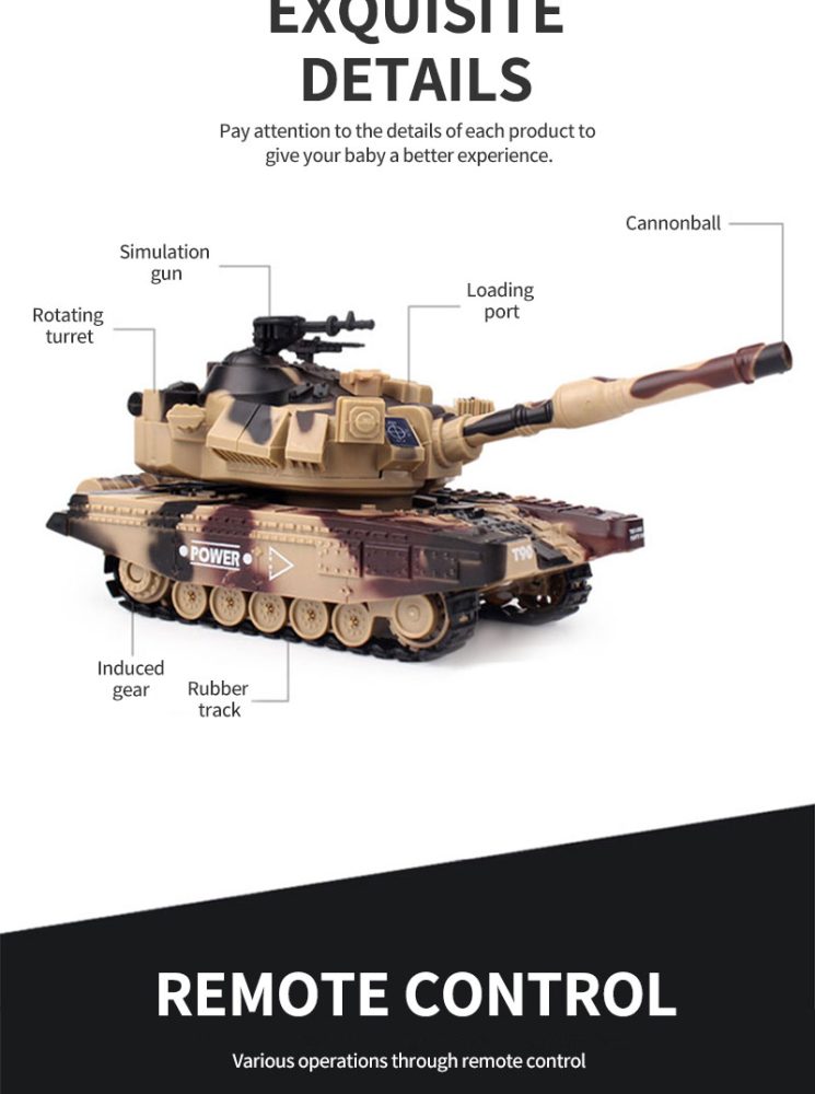 Rc Tank Modell Military 1/32 Wireless M1A1 Wired Remote Control T90 Shooting Competitive Tanks Car Toys For Boys