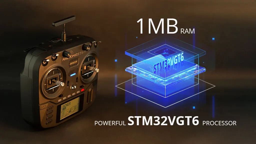 RadioMaster Boxer 2.4G 16ch Hall Gimbals Transmitter Remote Control ELRS 4in1 CC2500 Support EDGETX for RC Drone