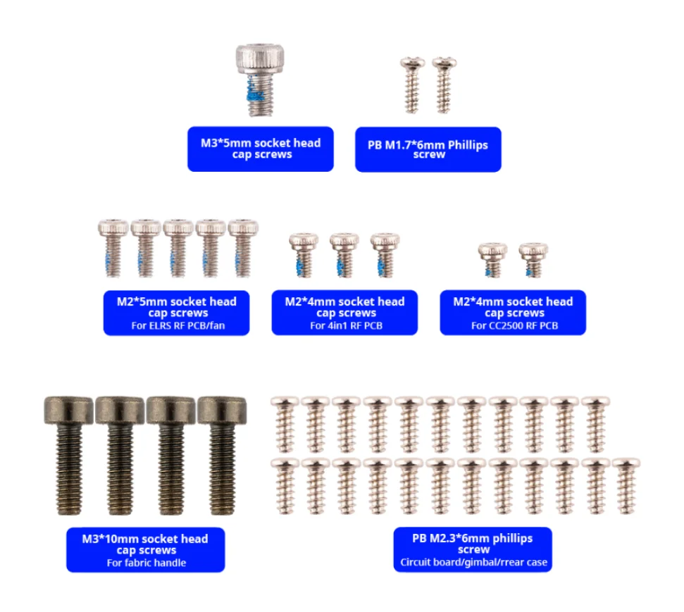 Original Replacement  Parts  For Radiomaster Boxer