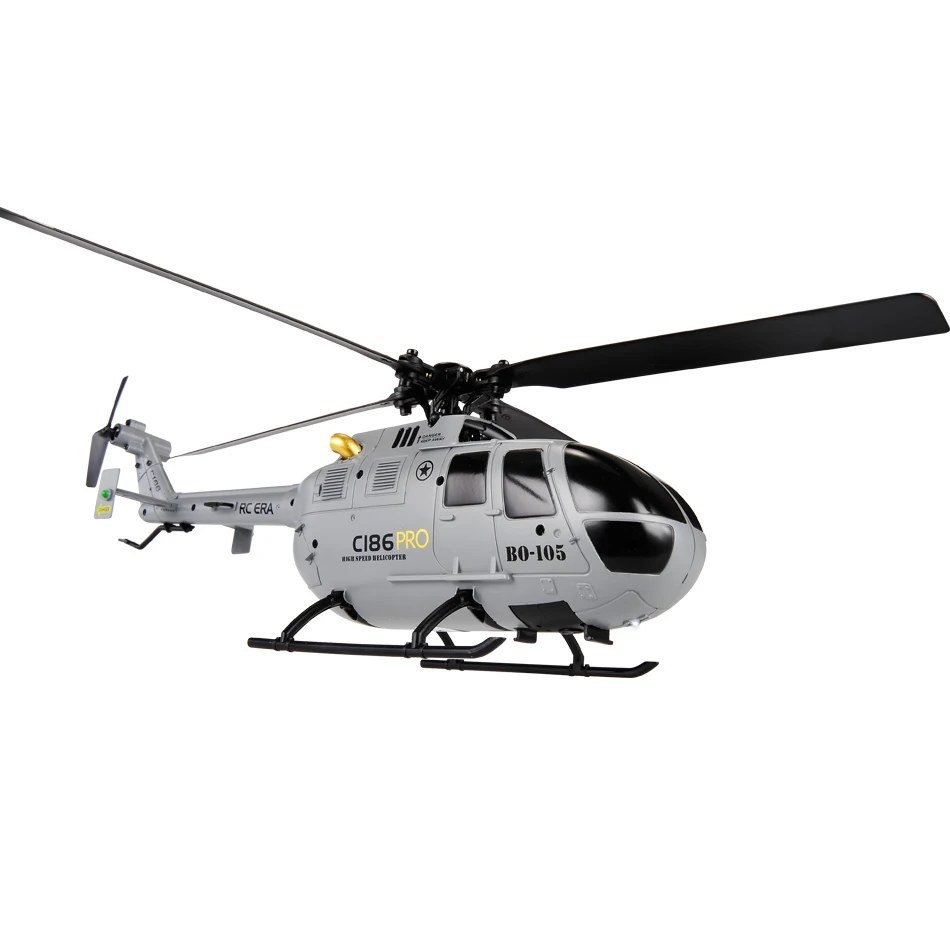 C186 PRO RC Helicopter 2.4G 4 Channel 4 Propellers 6 Axis Electronic Gyroscope for Stabilization Remote Control RC Toys