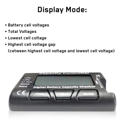 capacity controller cellmeter 7 digital battery capacity checker battery balancer tester lcd for lipolifeli ionnicdnimhKOxC