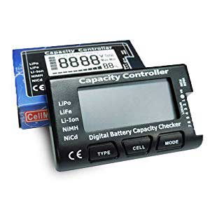 Capacity Controller CELLMeter-7 Digital Battery Capacity Checker Battery Balancer Tester LCD for LiPo-Life-Li-ion-NiCd-NiMH