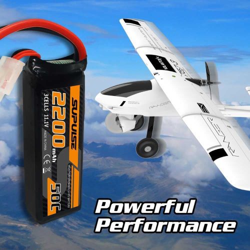 supulse 2pcs 111v 3s 2200mah 50c lipo battery with xt60 plugT4Vc